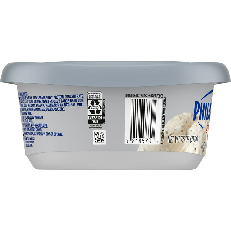 Philadelphia Flavored Cream Cheese Spread, 1 Tub, for Smooth