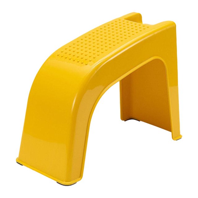 Soporte de reposapiés para ducha Sunnimix antideslizante 38x28x16.5cm amarillo