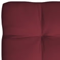 thumbnail image 5 of vidaXL Coussins de Canapé Palette 7 Pcs Rouge Vin, 5 of 5