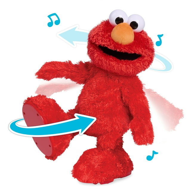 Sesame Street Hokey Pokey Elmo Plush with Music and Motion, 36 cm Bilingual Plush, Ages 18 Months+