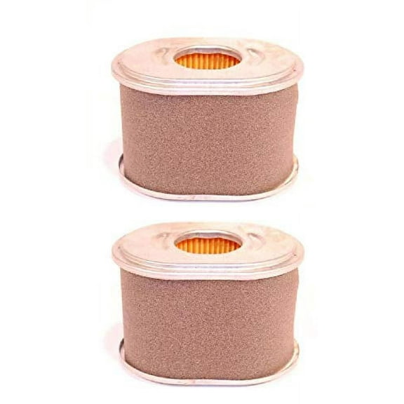 Air Filter with Pre-filter Compatible with Honda Engine GX140 GX160 GX200 Parts 17210-ZE1-821 17210-ZE1-505 (Pack of 2)
