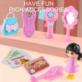 thumbnail image 5 of ToyKingdee Play Calculator Cash Register Toy Gift, Pretend Grocery Store Playset, Incl Microphone, Credit Card, Scanner, Fake Food, Play Money, 5 of 7