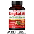 thumbnail image 1 of Cápsulas De Extracto Tongkat Ali Ultra Equiv . 5150 mg-Fuerza Máxima Con Ashwagandha Terrestris Ginseng Hierba De Cabra Cachonda Para Hombres Y Mujeres-Aumenta La Energía Para Construir Músculo, 1 of 4