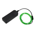 thumbnail image 1 of 1 Metro/3 Pies Neón EL Cable Tira Verde Luz Brillante para Coche Interior, 1 of 1