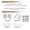 28-109'', variant on Adjustable Curtain Rod 16–118 Inches, Single Window Drapery Rod with Crystal Translucent Finish, Spliced Decorative Curtain Rod for Home