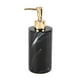 thumbnail image 2 of 1 dispensador de jabón líquido de imitación para encimera de cocina. 350ml negro, 2 of 9