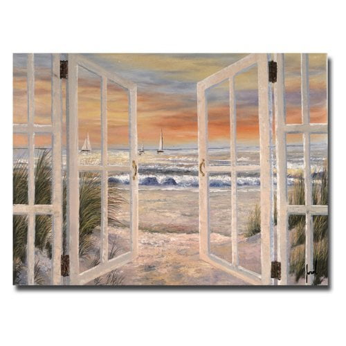 Elongated Window On Wall Art by Joval