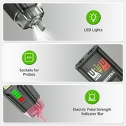 Huepar Digital Multimeter, 4000 Counts DC/AC Mini Voltmeter Electronic Multi Testers Pen, Accurately Measures Voltage Current Resistance