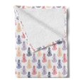 thumbnail image 2 of Vintage Soft Flannel Fleece Throw Blanket, Woman Shaped Floral Swirling Victorian in Various Colors Repetition Print, Cozy Plush for Indoor and Outdoor Use, 50" x 60", Multicolor, by Ambesonne, 2 of 5