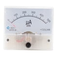 thumbnail image 3 of Amperímetro analógico rectangular de panel para medición de circuitos, CC 0-00/20 μA 0-20 A CC 0-500uA, 3 of 9