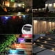 thumbnail image 5 of Outdoor LED Solar Wall Lights, 2-Pack Path Lighting, Color-Changing LED Outdoor Solar Lights, Wall Lights for Garden Paths, Walkways, 5 of 5