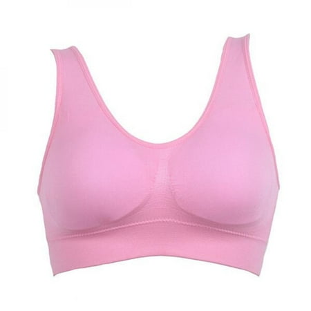 

Clearance!Women Bra Vest Padded Crop Tops Underwear 7 Colors No Wire Rim Bras