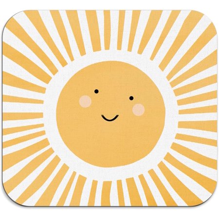 

Cute Sunshine Dish Drying Mat - Absorbent Dish Drying Mat for Kitchen Counter Coffee Bar Mat Coffee Maker Mat for Countertops Coffee Bar Accessories Dish Rack Drainer Mat 16x18in