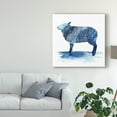 thumbnail image 3 of Trademark Fine Art 'Cobalt Farm Animals III' Canvas Art by Grace Popp, 3 of 4