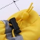 thumbnail image 3 of Botas de lluvia antideslizantes para mascotas, cubrepiés de perro, botas de felpa gruesas, suela protectora para patas (amarillo, talla 6), 3 of 7
