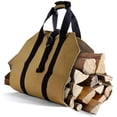 thumbnail image 1 of Sac de Transport de Bûches en Toile Robuste, Grand Sac à Bois de Chauffage, Support de Bois de Chauffage Durable, Sac de Rangement pour Accessoires de Cheminée Poêle à Bois pour Camping, 1 of 5