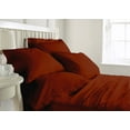 thumbnail image 1 of Linen Shoppe Italian Finish 400 TC Egyptian Cotton bed Sheet Set comes with 24 Inches Deep Pocket, Enhance your sleeping experience now (Twin Xl,Brick Red), 1 of 1
