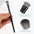 thumbnail image 4 of Juego de brochas de maquillaje Unique Bargains 5 piezas Negro, 4 of 7