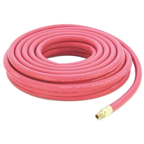 Abbott Rubber Company 1010-03825-50-4MM Airhose Rubber .37 x 50 Cpld Qc