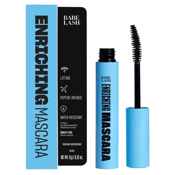 Mascara Babe Original, enriquecedora, a prueba de manchas, resistente al agua