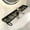 Black, variant on Over Sink Faucet Caddy Storage Rack for Bathroom Kitchen Countertop Organizer - Plastic Drying Rack Holds Sponges Soap Dish Scrubber Brush, No Drill Design for Vanity and Kitchen Sink Area