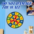 thumbnail image 5 of BESTSKY Dart Board,Foldable Storage Dartboard,With 8 Sticky Balls Kids Outdoor Games,Multcolor4, 5 of 7