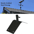thumbnail image 4 of 2PCS Heavy-Duty Weathervane Roof Bracket Weathervane Mounting Plate Weather Station Roof Installer is Suitable, 4 of 6