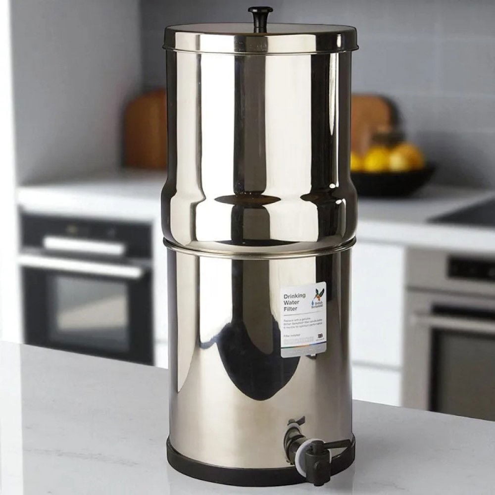 Doulton British Berkefeld 8.5 L Gravity Water Filter + 4 Filters