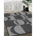 thumbnail image 3 of Ahgly Company Machine Washable Indoor Rectangle Transitional Dark Gray Black Area Rugs, 5' x 8', 3 of 7