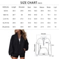 thumbnail image 5 of SUNBS Womens Sweatshirts Quarter Zip Oversized Mock Neck Pullover Half Zip Pockets Pullover Fleece Jacket Fall Clothes Cozy Clothes, 5 of 7