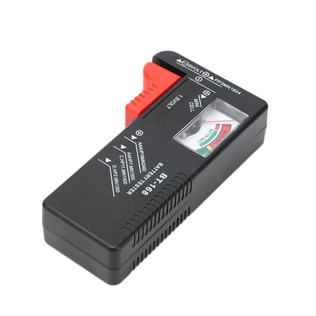 Comprobador De Batería Herramienta De Comprobación De Puntero Duradero Probador De Batería Seguro Para El Hogar Para Exteriores Para Batería De 1 5 V 9 V