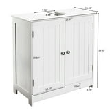 "UBesGoo Small Bath Furniture, Under Sink Storage Bathroom Vanity, 2 ...