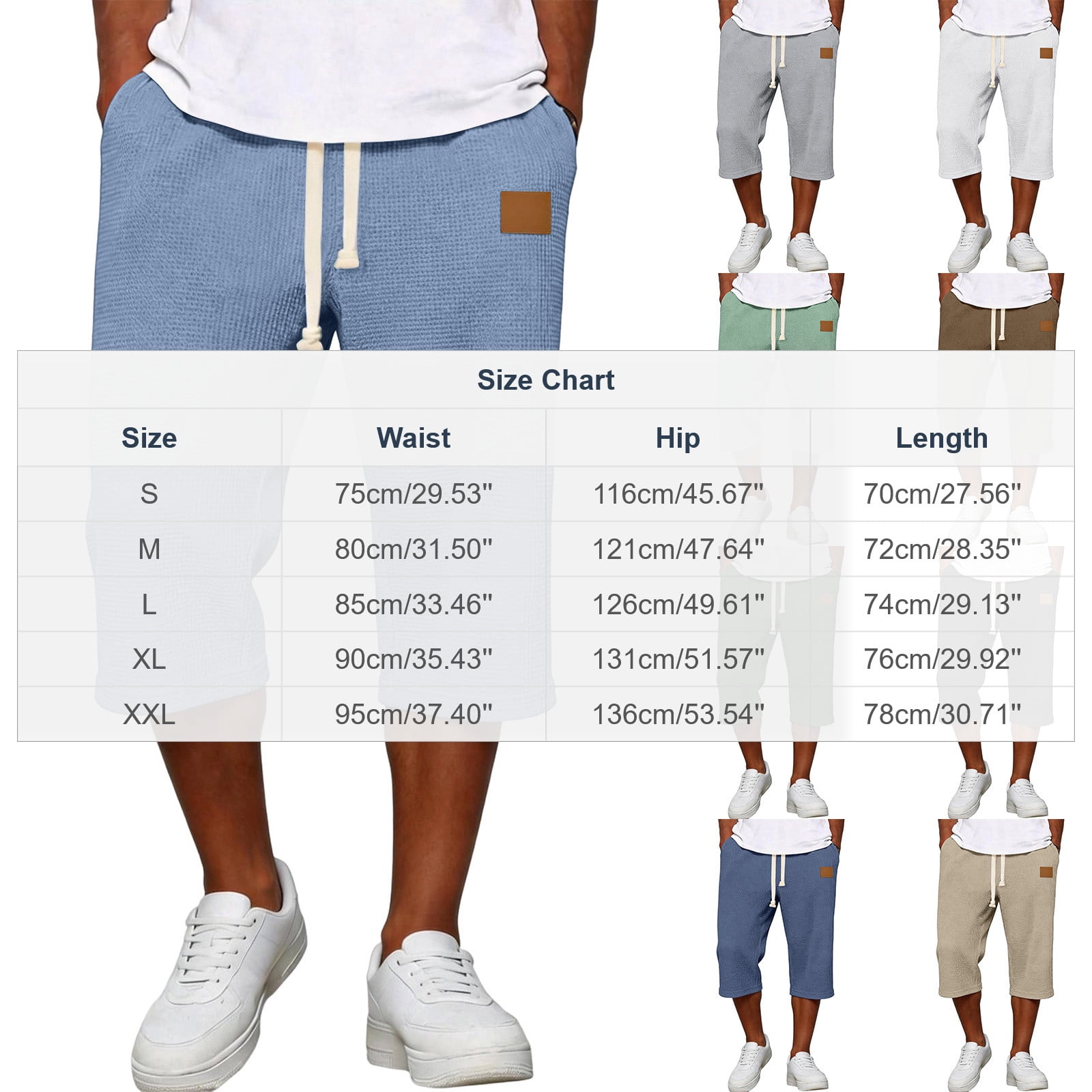 Timoontee Men Beach Shorts Functional Side Pockets Pockets for Outdoor Activities Relaxed Fit Design Green L
