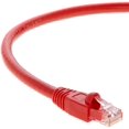 thumbnail image 1 of InstallerParts (10 Pack) Ethernet Cable CAT6 Cable UTP Booted 15 FT - Red - Professional Series - 10Gigabit/Sec, 1 of 5