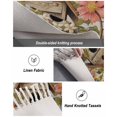 thumbnail image 5 of Birdhouse,Bath Rug 2x3ft Woven Bathroom Entryway Runner Rug,Farmhouse Leaves Country Vintage Animal Washable Living Room Hallway Bedroom Kitchen Carpet with Tassels,Indoor Outdoor Throw Doormat, 5 of 5