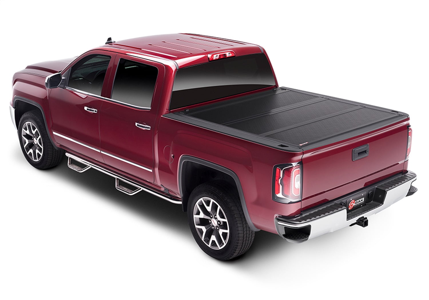 BAK Industries 1126102 BAKFlip FiberMax Hard Folding Truck Bed Cover