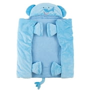 B. Boutique by Evergreen Plush Animal Hooded Bath Towel for Kids 2T - 4T