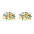 thumbnail image 1 of kurtrusly Beautiful Mosaic Tiles Assorted Craft Glass Pieces Stones Artistic Blue Red 1-2cm 2Set, 1 of 6