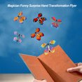 thumbnail image 4 of Ounissouiy Flying Trick Soaring Hand Transformation Fantasy Color brillante Mystical Prop Estilo lindo Banda elástica Juguete Niños Regalo Juegos de césped, 4 of 6
