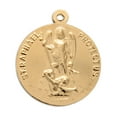 thumbnail image 4 of St. Christopher Gold Medal Necklace, 4 of 10