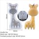 thumbnail image 5 of 2X Molde de Silicona Animal, Molde de Vela de Silicona DIY, Molde 3D (Jirafa), 5 of 5