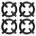thumbnail image 3 of 4 Pcs Moka Pot Stands Gas Stove Racks Stove Cooker Plates Iron Coffee Pot Stands, 3 of 7