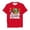 Red, variant on Gaexia School Clothes Girls Short Sleeve T Shirt Summer Soft Comfortable Back To Kids Tops Cute Patterned Tees (White,6-7 Years)