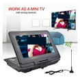 thumbnail image 2 of 13 Inch HD Portable DVD Player Mobile Digital Multimedia Player TV EVD Radio MPEG MPEG4 VCD SD Card U Disk Play ,Convenient Memory Playback, 2 of 6