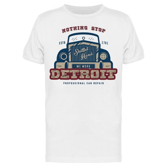 Nothing Stop Detroit Tee Men's -Image by Shutterstock
