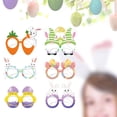 thumbnail image 2 of Gafas de Pascua de primavera, rellenos de Pascua, decoración de disfraces, gafas de Pascua para bebé 6 uds estilo A, 2 of 6