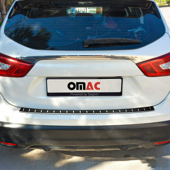 Rear Bumper Sill Cover Guard for Nissan Rogue Sport 2017-2020 S.Steel & Foiled