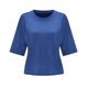 thumbnail image 4 of Camisetas de manga 3/4 con cuello redondo informales de verano para mujer, camisetas básicas bonitas de ajuste holgado de Color sólido, blusas Fridja bn3781, 4 of 5
