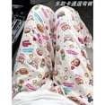 thumbnail image 3 of Nuevos pantalones de casa Sanrio Hello Kitty para mujer, pantalones de pijama de otoño 2023, moda de Anime de dibujos animados, cómodos pantalones Y2K para niña, regalo, 3 of 5