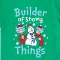 thumbnail image 3 of Cat in the Hat - Builder Of Snowy Things - Toddler And Youth Short Sleeve Graphic T-Shirt, 3 of 5